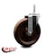 Service Caster 6 Inch High Temp Phenolic Wheel Swivel 34 Inch Threaded Stem Caster SCC SCC-TS20S615-PHRHT-34212 - alternate 2